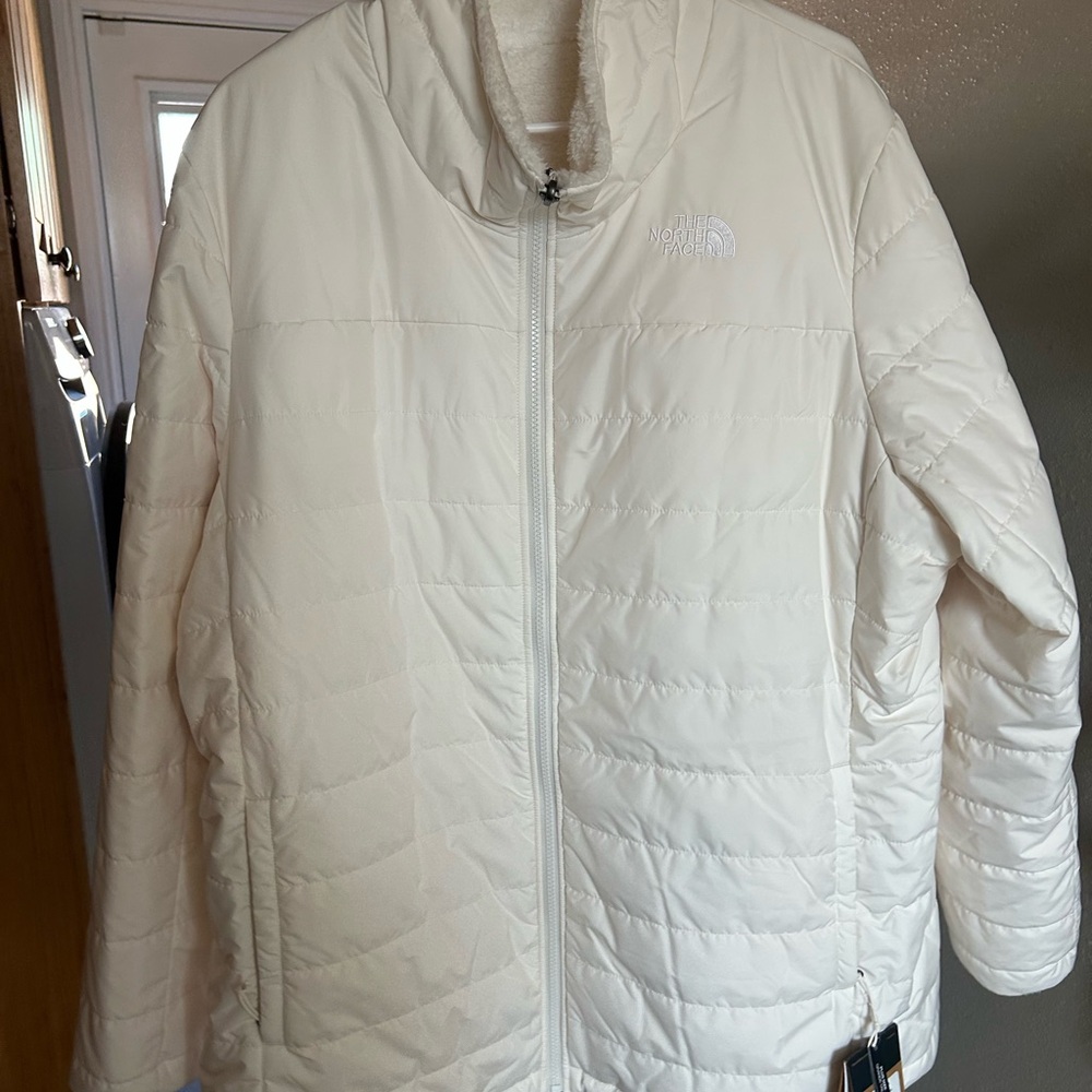The North Face reversible Women's White Puffer Jacket